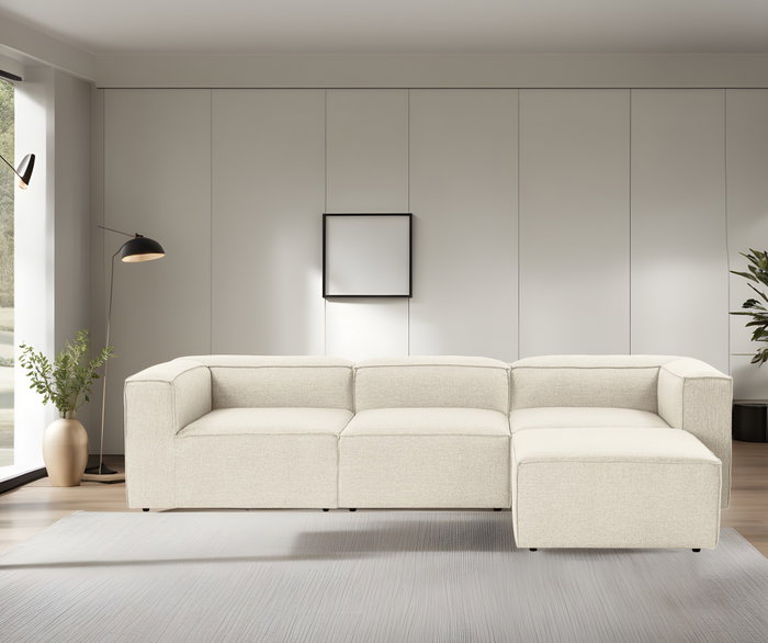 Atelier Del Sofa Sofá Esquinero Fora - Ecru